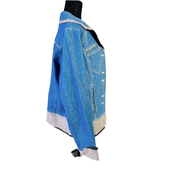 Size L - Bleu Bayou Women’s Jean Jacket - Picture 2 of 7
